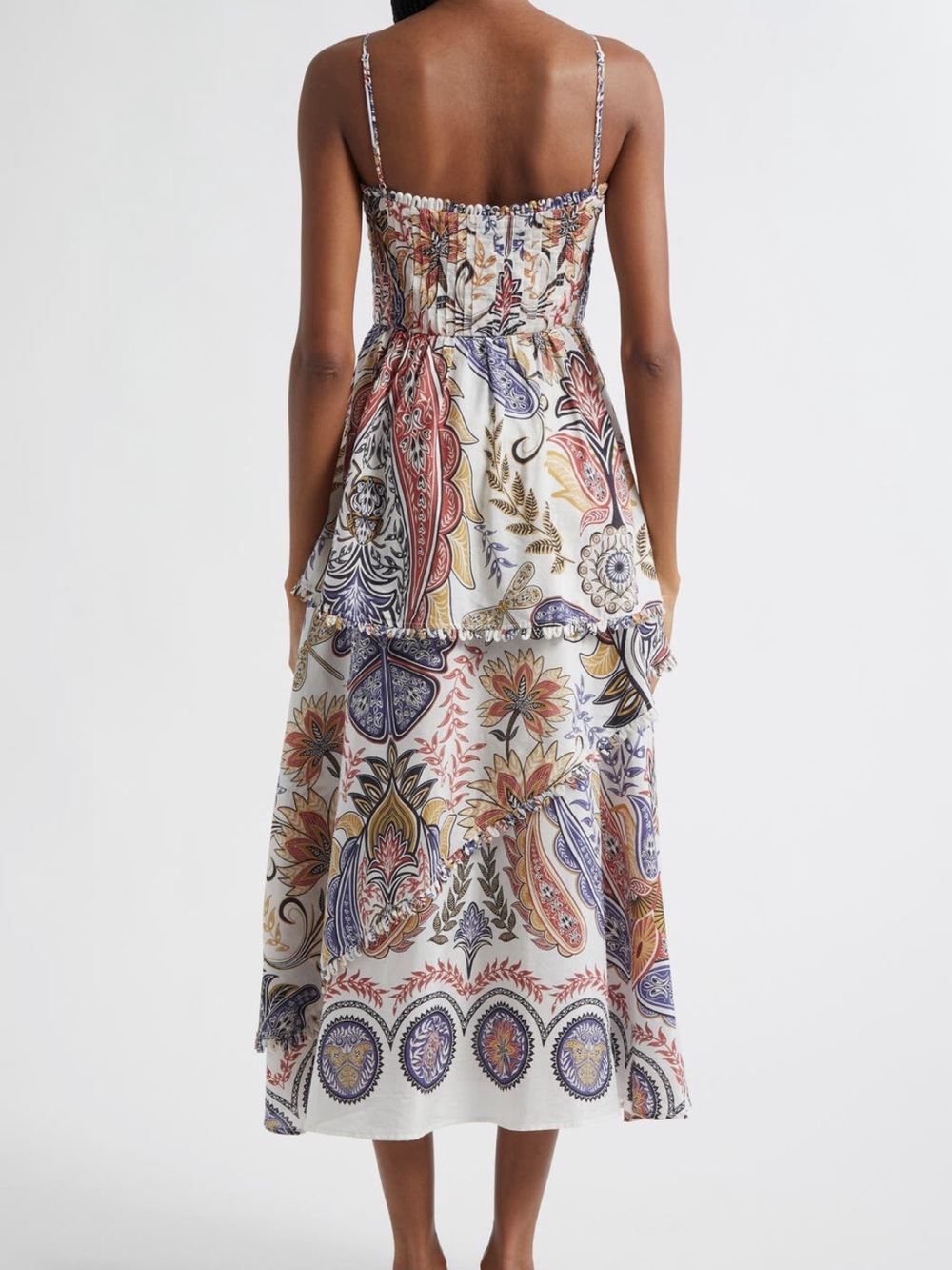 FARM Rio Boho Glam Floral Sundress NWT Size XL - Picture 2 of 10